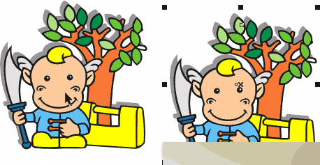 CorelDRAW 12循序漸進-對象的選取 武林網 CorelDraw入門教程