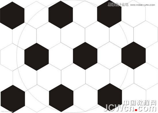 CorelDRAW巧用魚眼工具運用制作足球技巧,