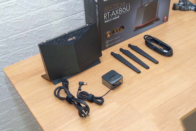 高貴的阿蘇斯也有大碗份，滿血進化WiFI6的華碩RT-AX86U開箱簡測