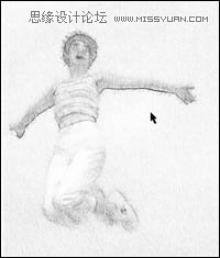 Coreldraw制作卷頁效果和素描效果,