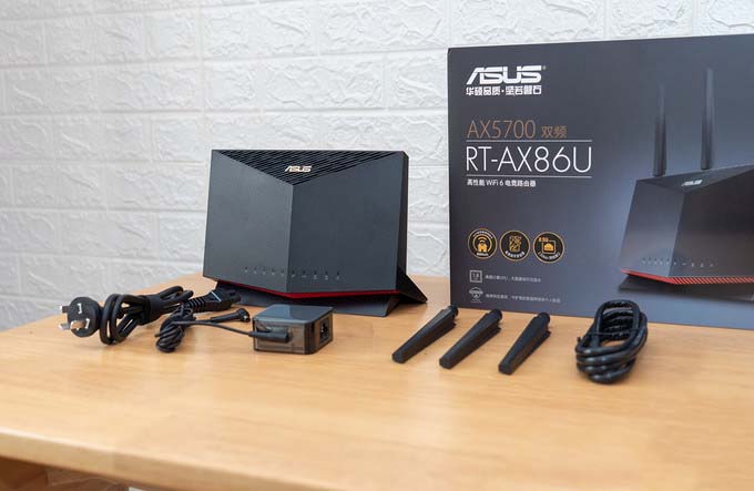 高貴的阿蘇斯也有大碗份，滿血進化WiFI6的華碩RT-AX86U開箱簡測