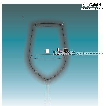 CorelDRAW教程:制作高雅的高腳紅酒杯