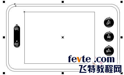 CDR繪制精美MP4 武林網(wǎng) CDR實(shí)例教程