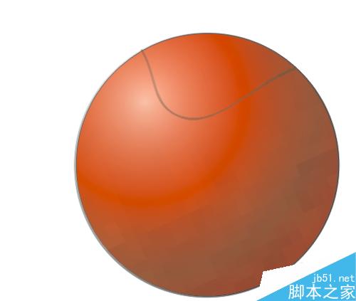 CorelDRAW中籃球的畫法