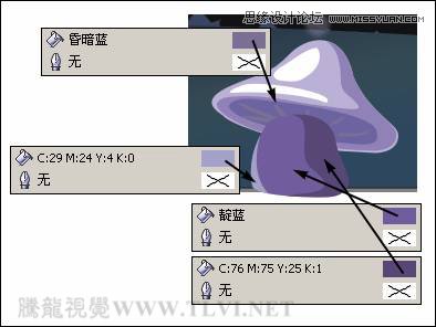 CorelDRAW繪制月圓之夜飛逝的流星教程,破洛洛