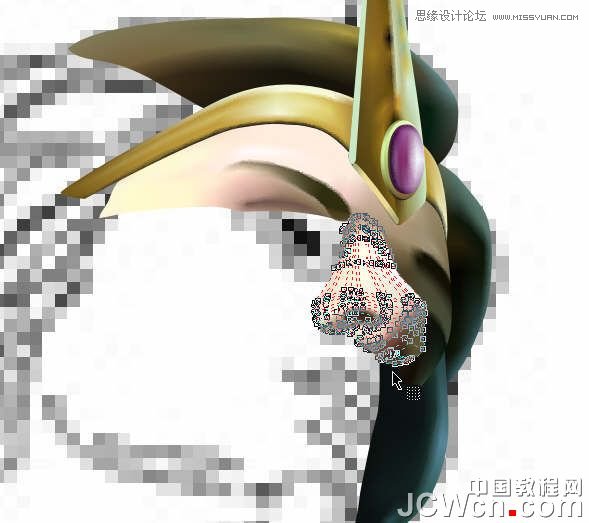 CorelDRAW巧用網格工具繪制惡魔谷插畫,