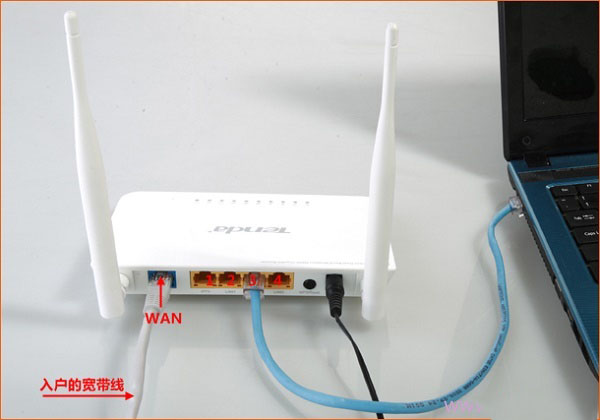 網(wǎng)線入戶上網(wǎng)時，路由器安裝方法