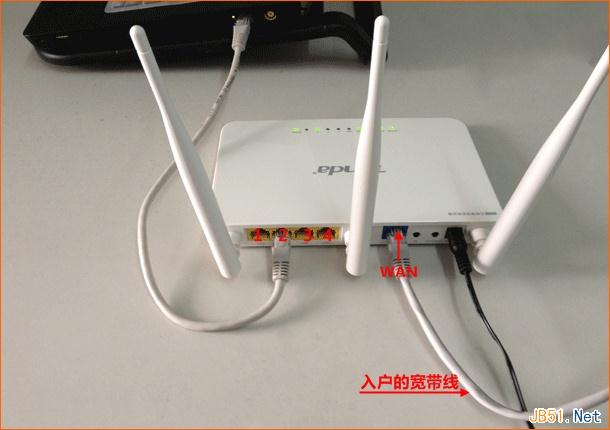 網線入戶上網時路由器安裝方法
