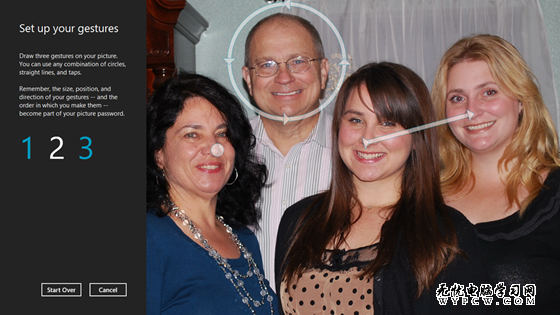 讓Windows 8更安全!Win8圖片密碼曝光 讓Windows 8更安全!Win8圖片密碼曝光