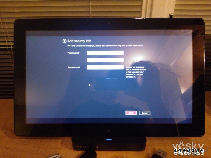 組圖：三星平板安裝Win8 RTM版過程