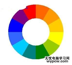 WPS演示怎么制作12色相環(huán)