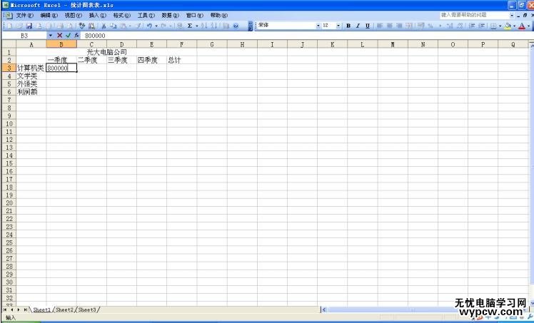 excel表格的圖表制作教程