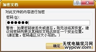 excel2010文檔加密的方法