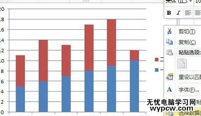excel2010數據疊加到一條柱子上的方法