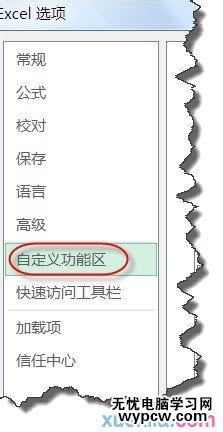 excel2013 自定義選項卡的方法