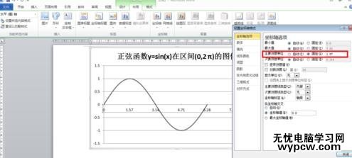 word2010制作函數(shù)圖像的步驟