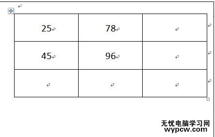 word2010怎樣將表格中的數(shù)據(jù)求和