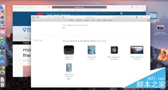 macOS SierraBeta2發布 支持蘋果表自動解鎖