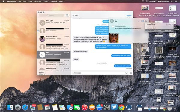 蘋果Yosemite OS X 10.10使用技巧大全