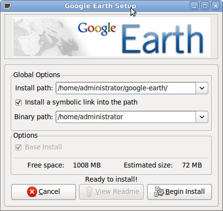 Google Earth安裝