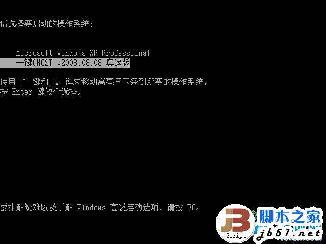 一鍵GHOST安裝Windows  XP操作系統