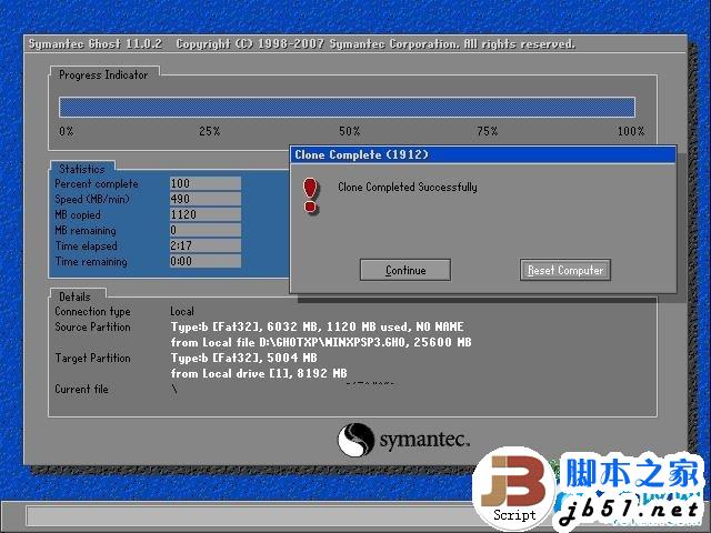 一鍵GHOST安裝Windows  XP操作系統