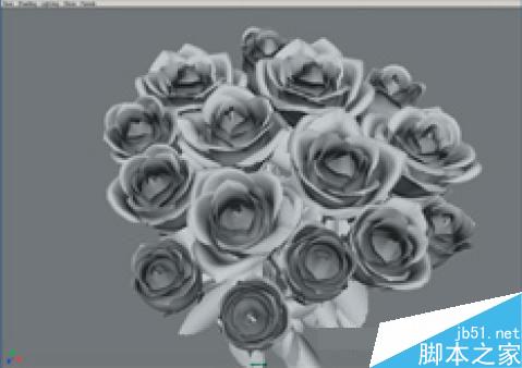 maya7.0玫瑰花建模教程 武林網(wǎng) MAYA材質(zhì)燈光
