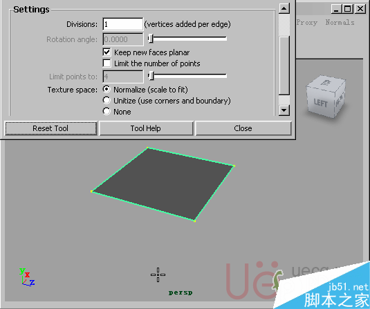 MAYA Polygons建模Edit Mesh命令集詳解解釋 武林網(wǎng) MAYA建模教程20-Append-to-Polygon-Tool.gif