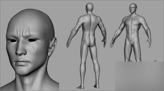 Maya制作網游《九界》里的戰士角色教程 武林網 MAYA角色動畫教程