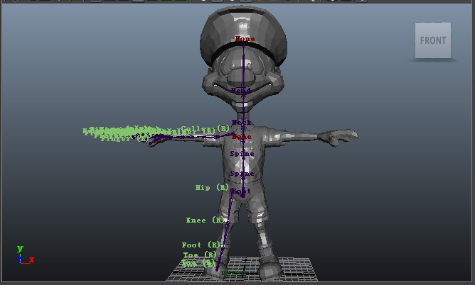 maya―fbik系統研究 武林網 maya動畫教程