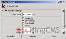 Maya 7.0 骨骼動畫-骨骼動力學 武林網 MAYA角色動畫教程