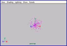 Maya 7.0 粒子系統(tǒng)-粒子發(fā)射器 武林網(wǎng) MAYA角色動畫教程