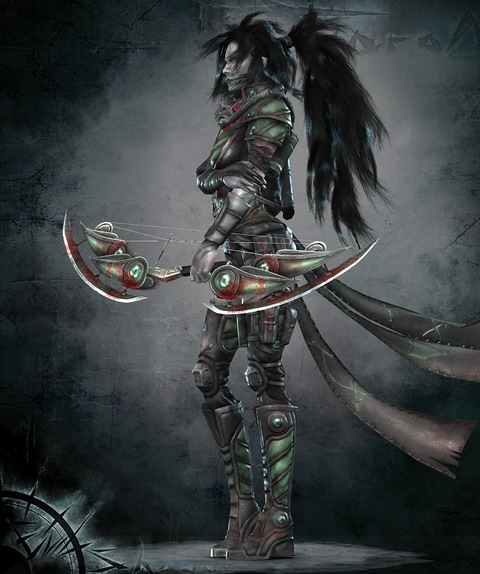 MAYA制作女獵人角色毛發 武林網 MAYA角色教程
