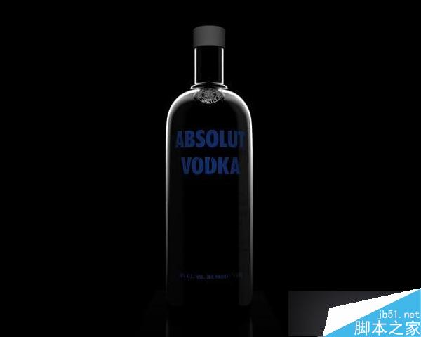 MAYA建模伏特加酒瓶 武林網(wǎng) MAYA建模教程