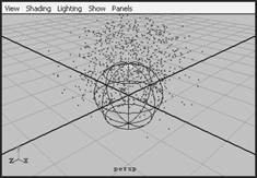Maya 7.0 粒子系統(tǒng)-粒子發(fā)射器 武林網(wǎng) MAYA角色動畫教程