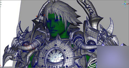 Maya制作網游《九界》里的戰士角色教程 武林網 MAYA角色動畫教程