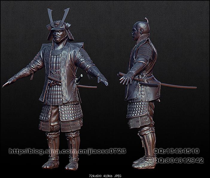 MAYA+ZB打造武士頭部模型 武林網(wǎng) MAYA建模教程
