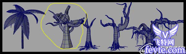 MAYA2009制作一個(gè)逼真的叢林效果 武林網(wǎng) MAYA材質(zhì)燈光