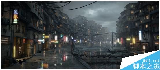 MAYA打造雨后街道場(chǎng)景 武林網(wǎng) MAYA推薦教程