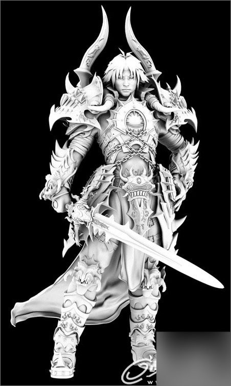 Maya制作網游《九界》里的戰士角色教程 武林網 MAYA角色動畫教程