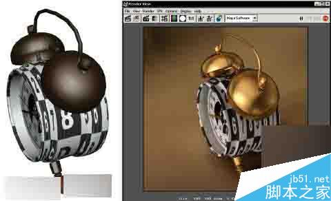 Maya UV和UV編輯實例系列 使用Fix Texture Warp選項 武林網(wǎng) MAYA建模教程