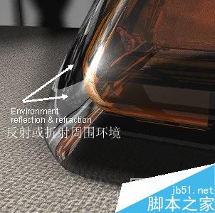 maya打造香水瓶玻璃材質 武林網 MAYA燈光材質教程