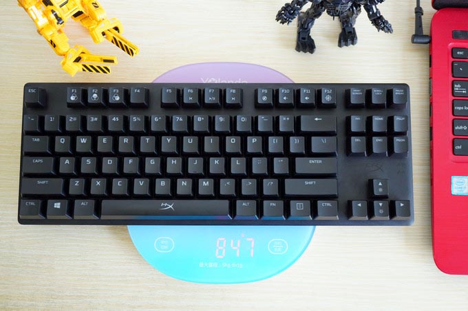 輕質反饋快，光效“誠”會玩——HyperX阿洛伊起源競技版紅軸鍵盤