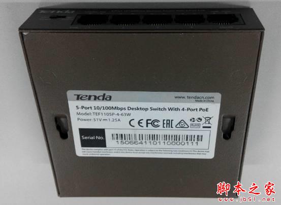 5口PoE交換機性價比王者，騰達TEF1105P首測 