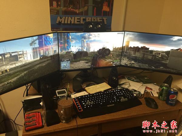 帶你體驗下三四個屏幕電腦的好處！你一定沒試過