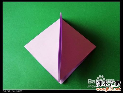 【折紙系類】百合花的折法