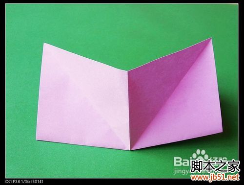 【折紙系類】百合花的折法