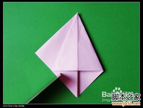 【折紙系類】百合花的折法
