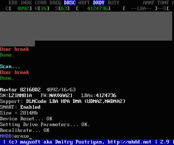 專業硬盤工具MHDD圖文教程詳解 - 武林網