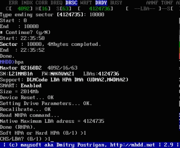 專業硬盤工具MHDD圖文教程詳解 - 武林網